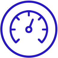 Icono representativo de un velocímetro.